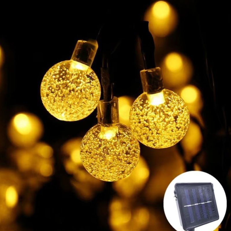 Guirlandes Guinguette Multicolores Boules Cristal