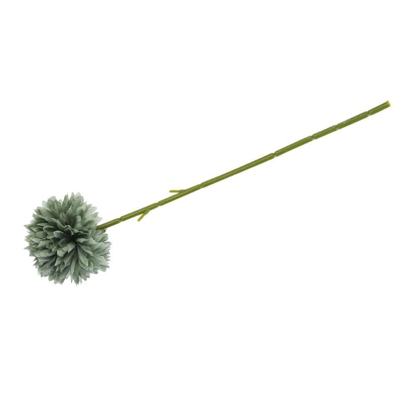 Fleur Artificielle Vert Pompon Décoratif