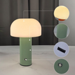 Lampe Champignon Verte Design Minimaliste Et Raffinée