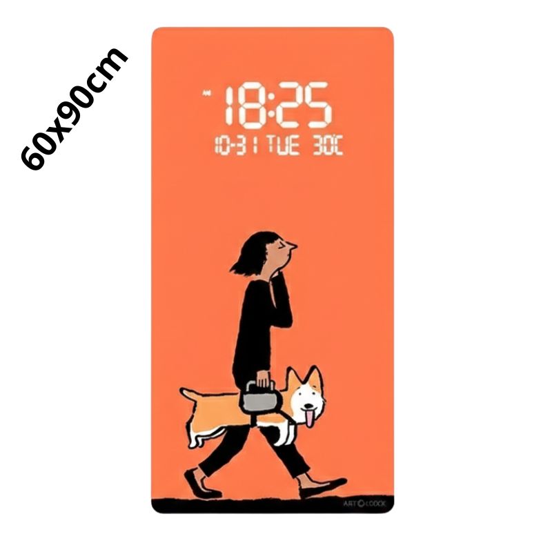 Horloge Numérique Murale LED Design Moderne