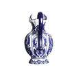 Vase en Porcelaine Style Antique en Bleu et Blanc