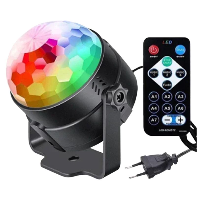 Éclairage Festif Lampe Boule LED Clignotante Avec Télécommande