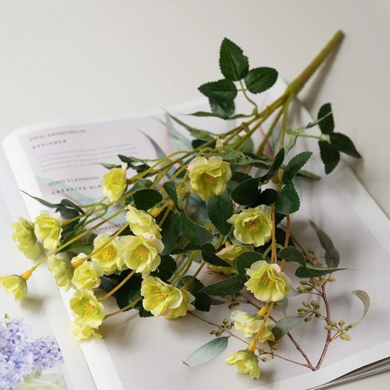 Fleur Artificielle Vert Bouquet Décoratif