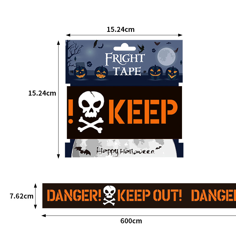 Décorations Halloween Signalisation