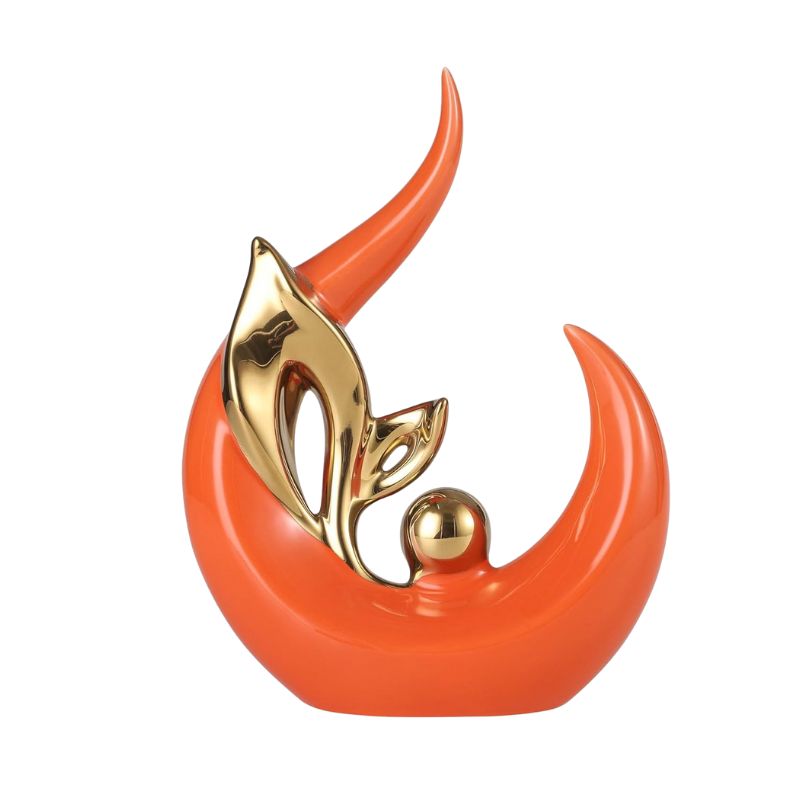 Sculpture Moderne Forme Abstraite Élégante