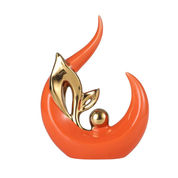 Sculpture Moderne Forme Abstraite Élégante