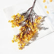Fleur Artificielle Orange Avec Brins Délicats