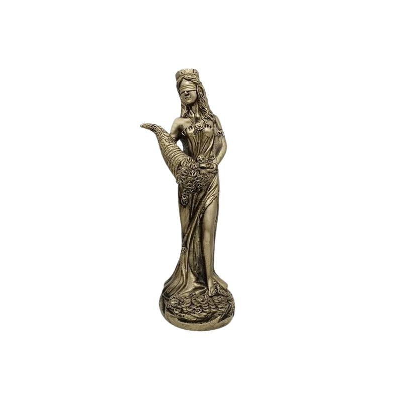 Sculpture Femme Décorative En Style Classique Avec Détails Raffinés