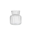 Vase Transparent en Verre de Style Nordique
