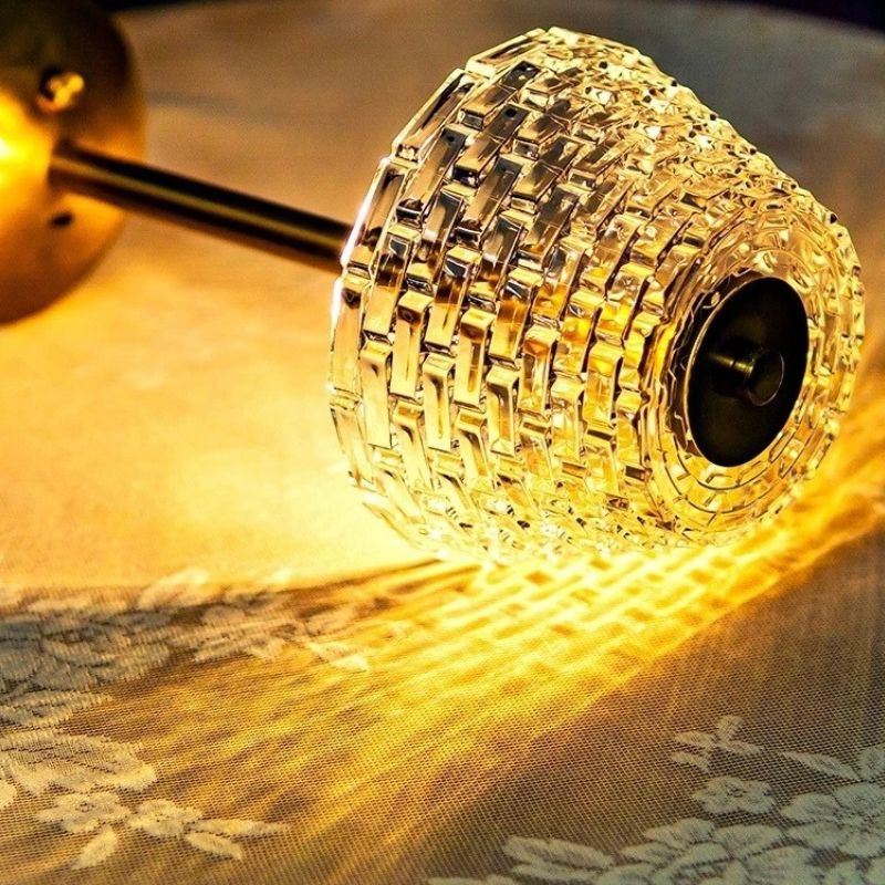 Lampes d'Ambiance Cristal Nordique Rechargeables
