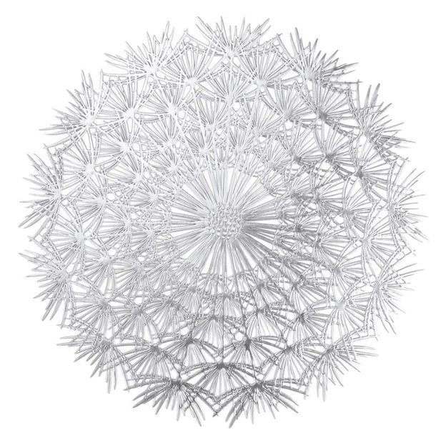 Set De Table Vinyle Feuille Brillante Et Lavable 4 Pièces