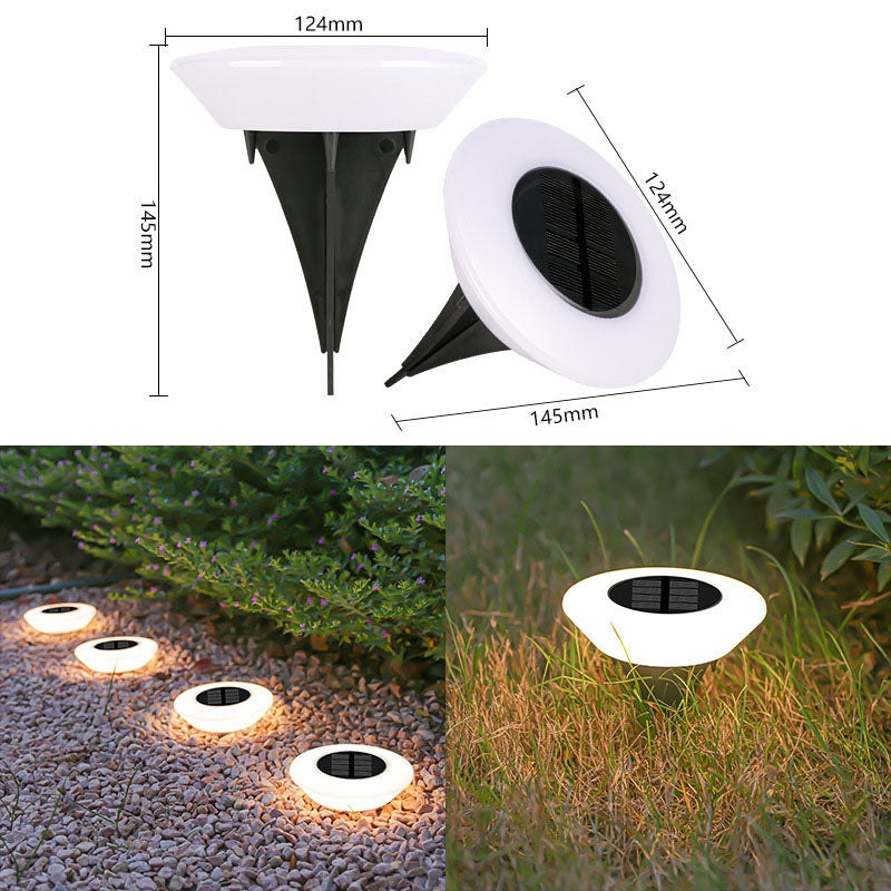 Éclairage de Chemin Solaire LED Étanche pour Jardin