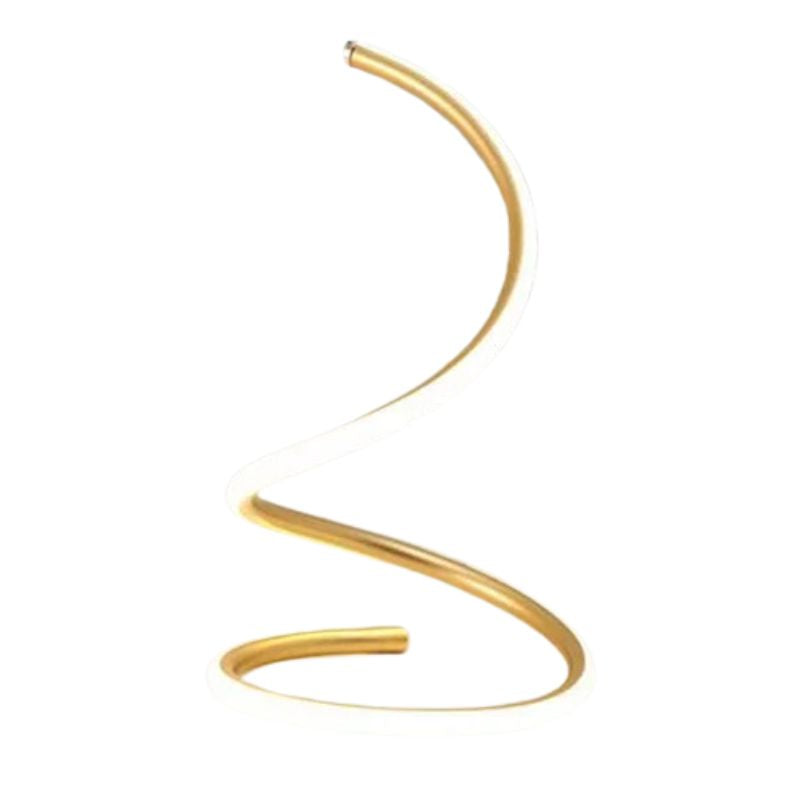 Lampe De Table LED Design Moderne En Spirale