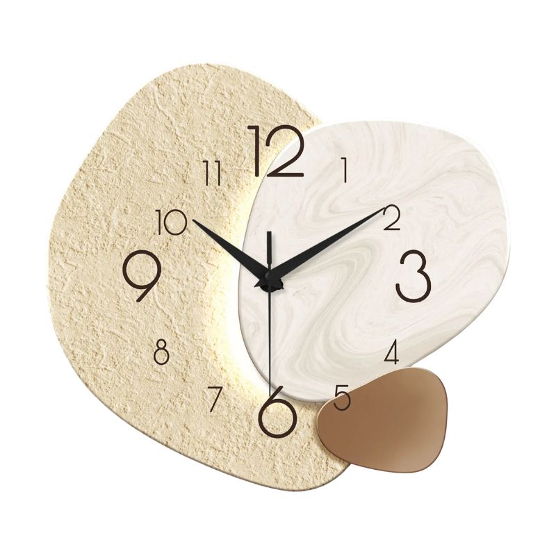 Horloge Murale Moderne Design Abstrait