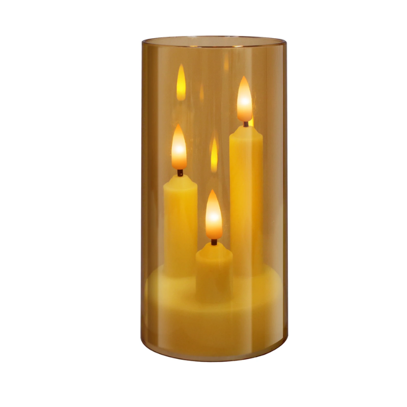 Bougies LED Électroniques Réalistes Effet Flamme