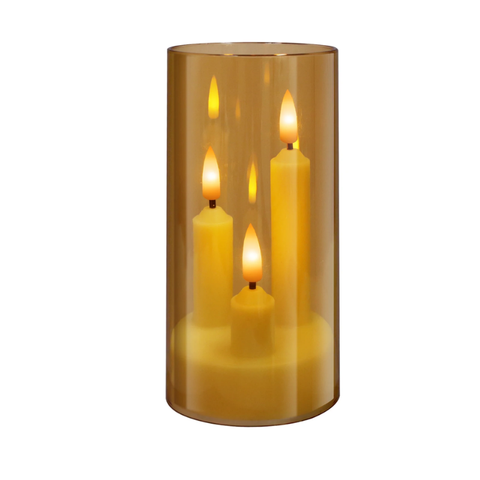 Bougies LED Électroniques Réalistes Effet Flamme