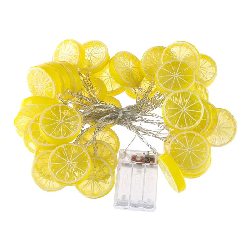 Guirlandes d’Intérieur LED Citron Lumineux