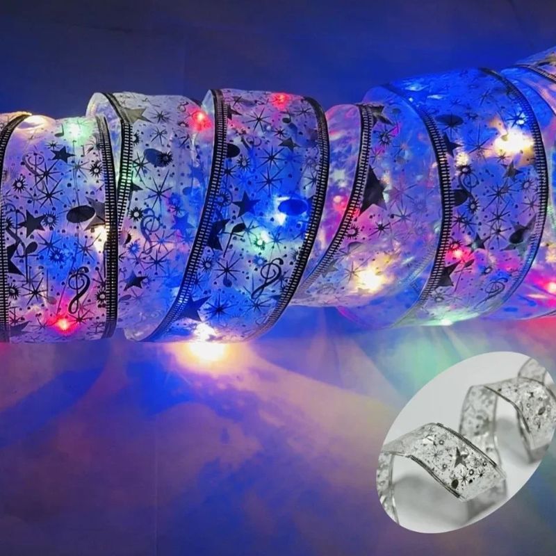 Guirlandes de Noël en Ruban LED