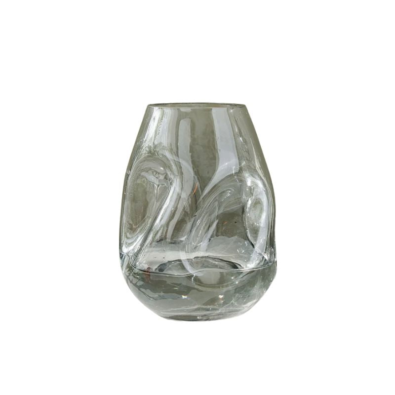Vase Murrano en Verre Irrégulier
