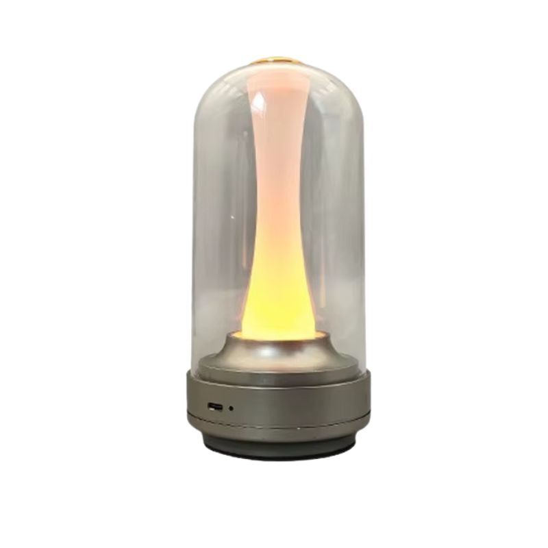 Lampe Champignon Tactile Rechargeable Avec Effet Bougie Apaisant