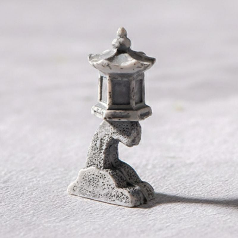 Sculpture Pierre Lanterne Miniature