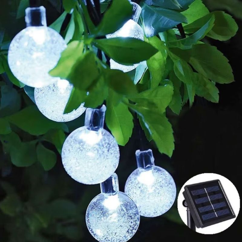 Guirlandes Guinguette Multicolores Boules Cristal