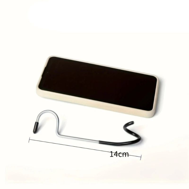 Support De Lumière En Acier Inoxydable Avec Crochet Intégré