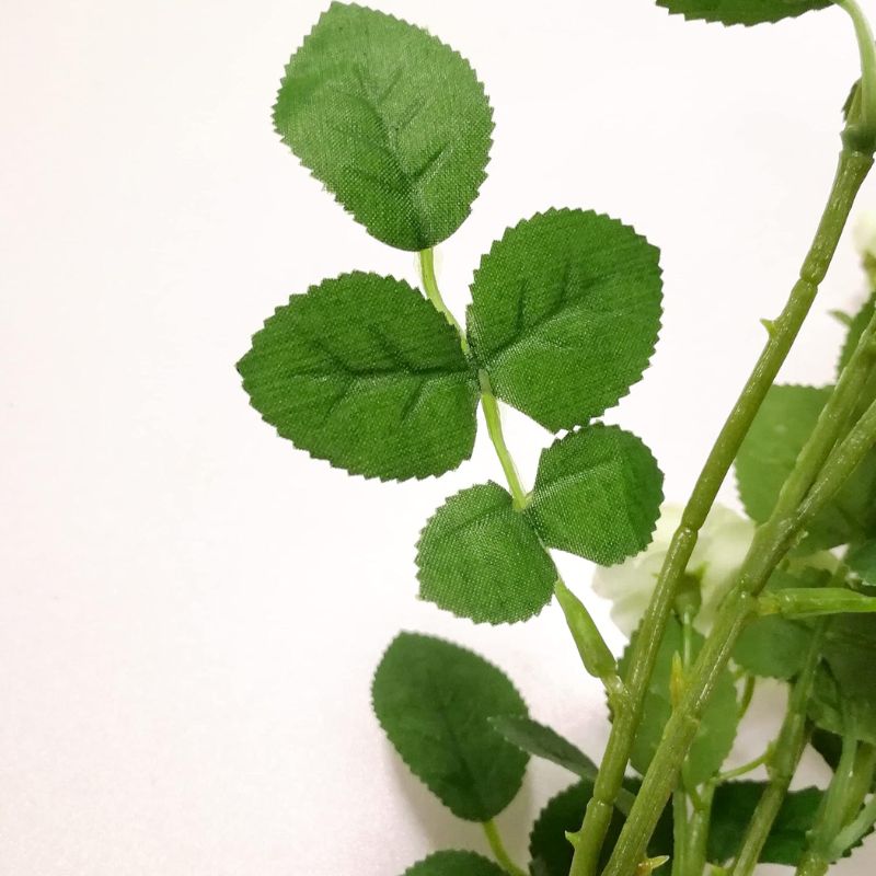 Fleur Artificielle Bleu Tige Élancée Et Ramifiée