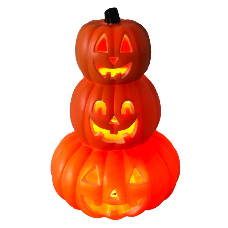 Citrouilles Halloween avec Expression Joyeuse