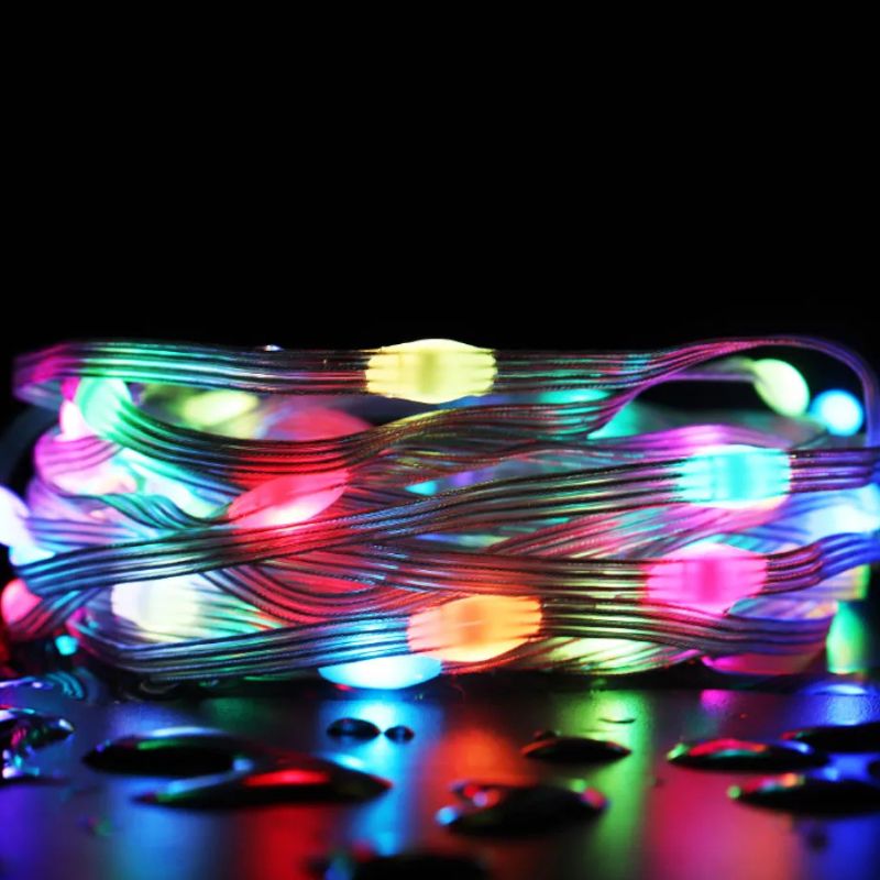 Guirlandes Guinguette Multicolores Connectées