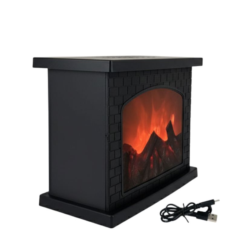 Lanternes Décoratives LED Effet Flamme Cheminée