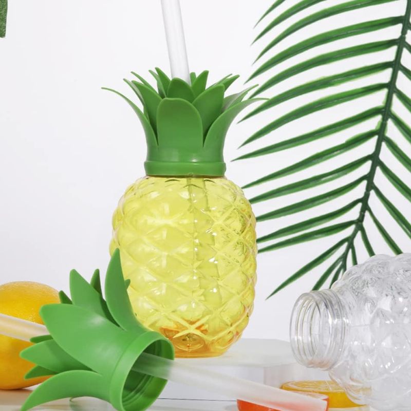 Décorations Été Gobelets Ananas 10 Pièces