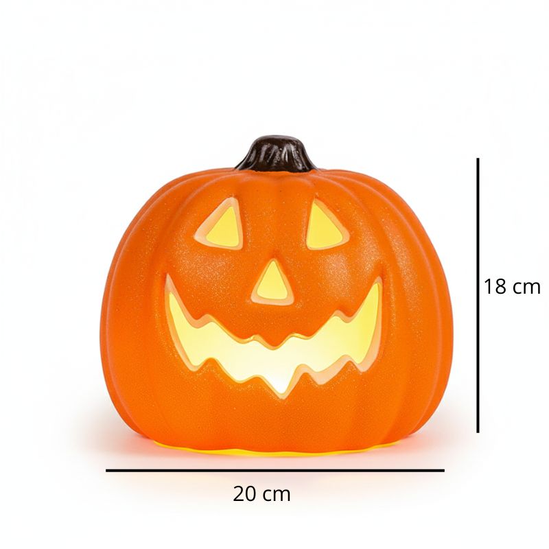 Citrouilles Halloween Citrouille Festive avec Lumière Chaude et Réaliste