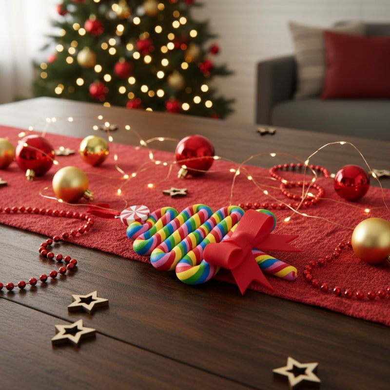 Décorations de Noël Sapin Arc-en-Ciel