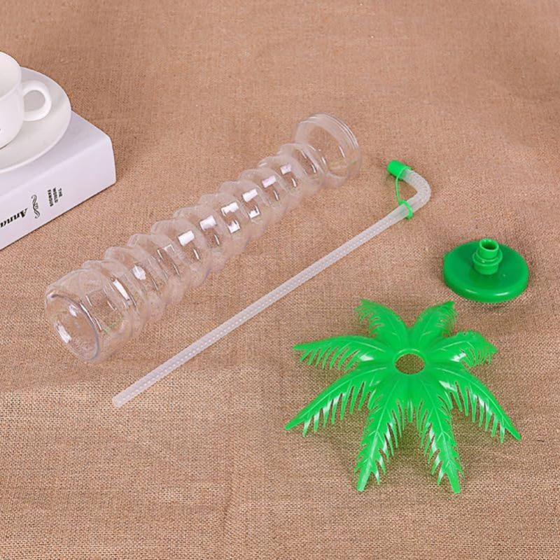 Décorations Été Gobelets en Forme de Palmier 5 Pièces