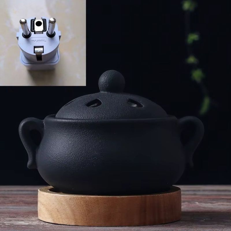 Diffuseur D’Huiles Essentielles Design En Céramique Chauffante Réutilisable