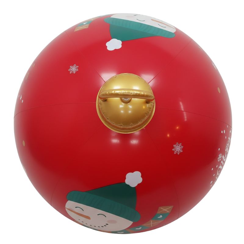 Décoration de Noël Boule Géante Gonflable