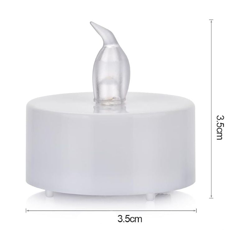 Bougie LED Effet Flamme Scintillante