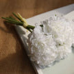Fleur Artificielle Blanc Bouquet Pivoine Chic