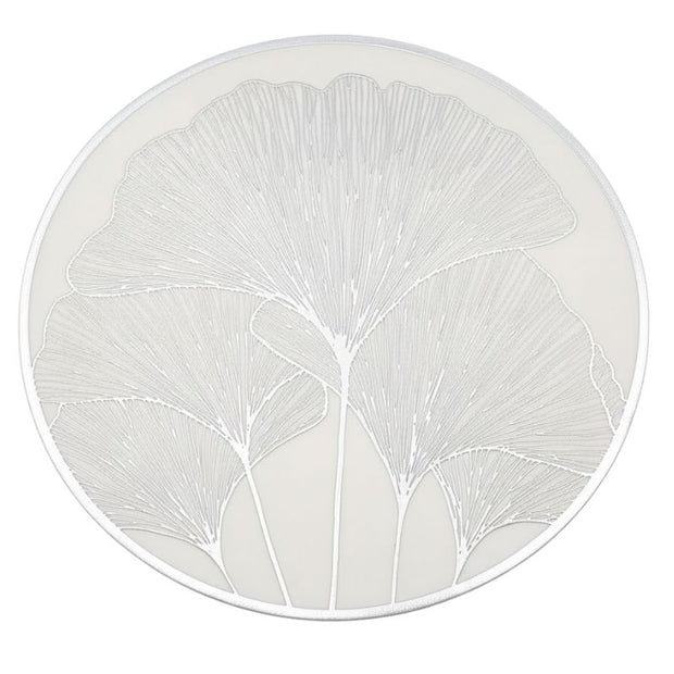 Set De Table Vinyle Feuille Métallique Chic Et Moderne 6 Pièces