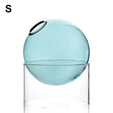 Vase Boule en Verre Borosilicate pour Fleurs