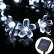 Guirlandes Solaires LED Fleurs Lumineuses