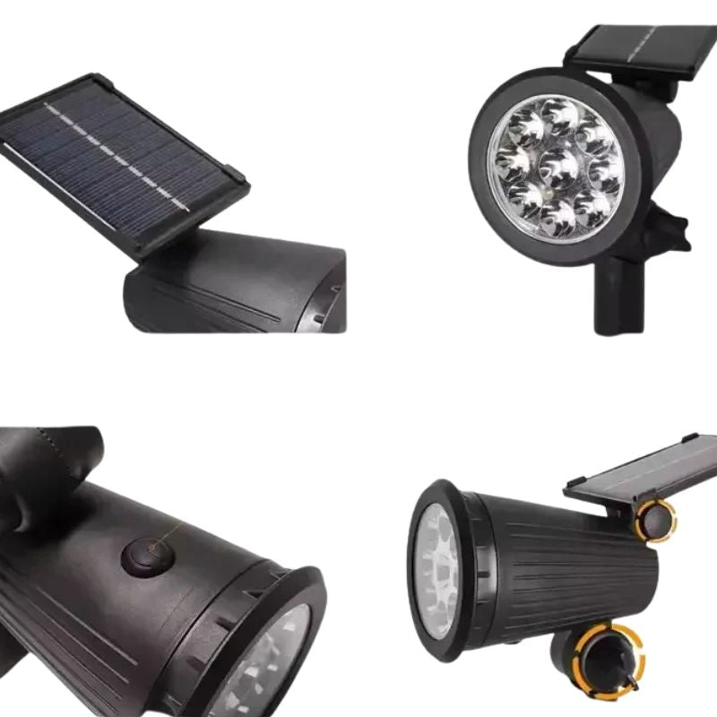 Projecteurs d’Extérieur Solaires Orientables