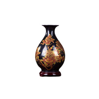 Vase Chinois à Fleurs en Céramique