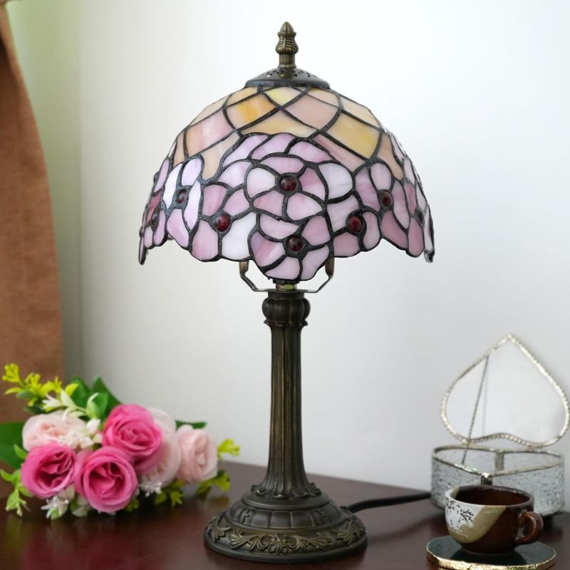 Lampe Champignon Gallé De Table Antique