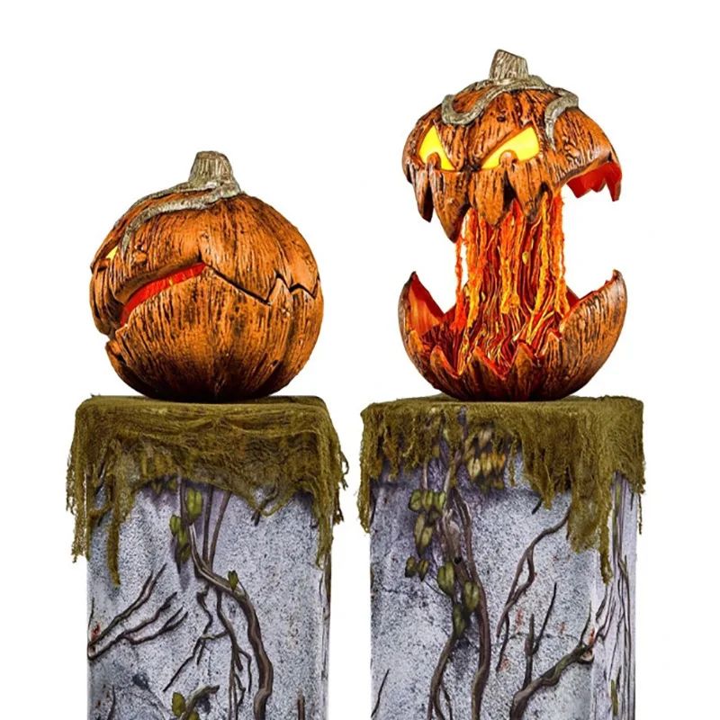 Citrouilles Halloween Monstrueuse à Mouvements Réalistes