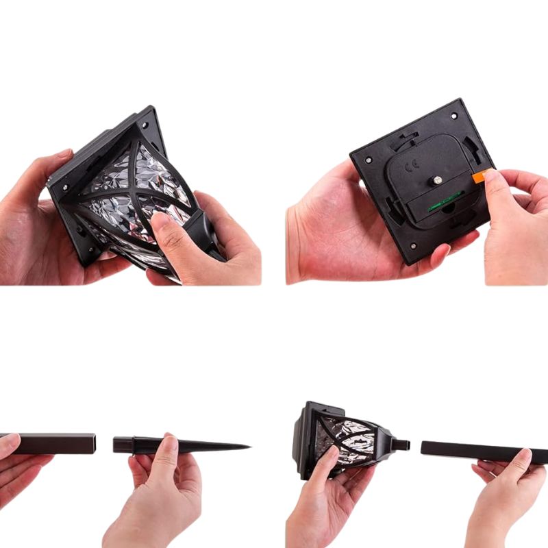 Bornes Lumineuses de Jardin à Énergie Solaire