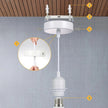 Kit De Suspension Luminaire Avec Douille Pour Ampoule