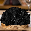 Fleur Artificielle Noir Avec Pétales Larges