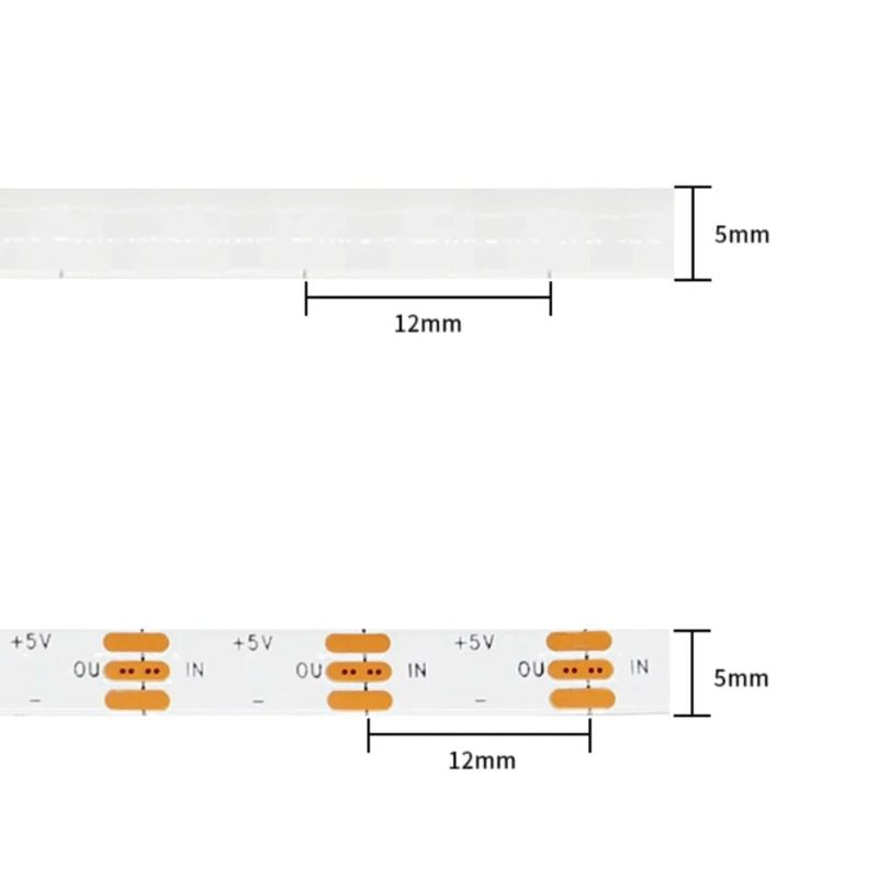 Guirlande LED RGB Contrôlable avec Effet Néon
